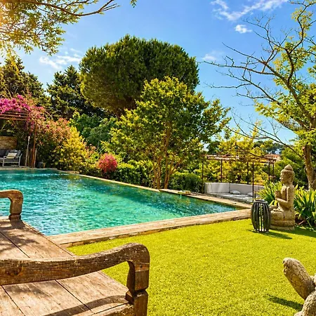 Luxury Villa, Garden, And Infinity Pool Антіб
